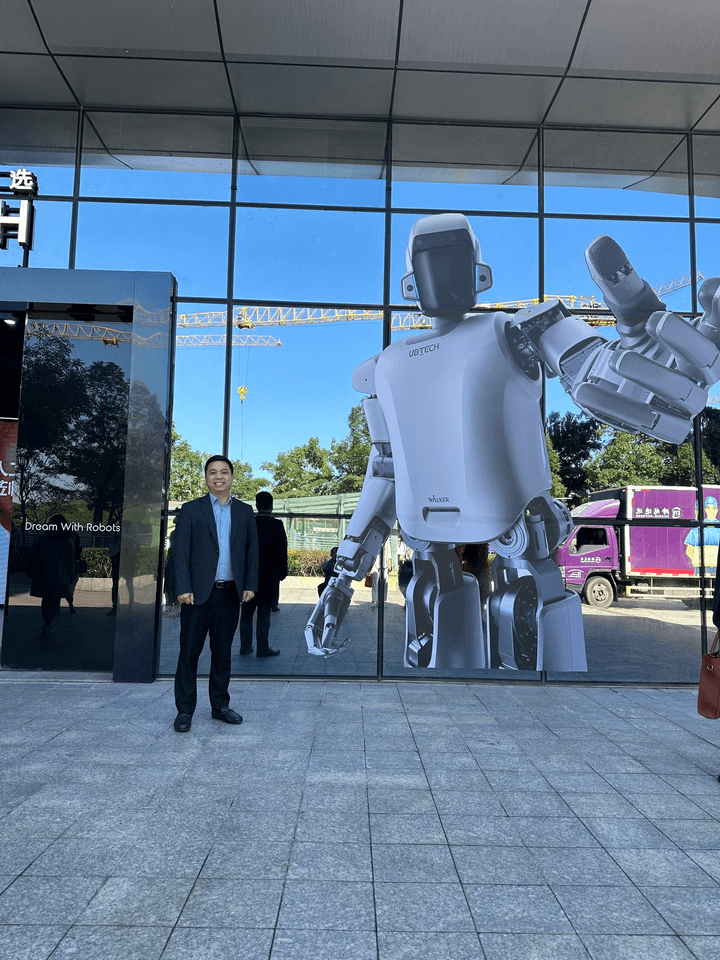 Thăm và làm việc cùng các đơn vị Công nghệ AI, ROBOTIC tại Trung Quốc